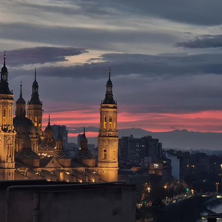 El Mirador Del Pilar - Parking Y Vistas A La Basilica Lejlighed Zaragoza Eksteriør billede